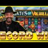 ROSHTEIN NEW RECORD WIN ON GATES OF VALHALLA!! HUGE