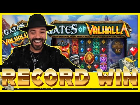 ROSHTEIN NEW RECORD WIN ON GATES OF VALHALLA!! HUGE