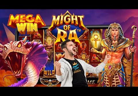 Super Big Win from Might Of Ra Slot | Biggest Wins & Mega Jackpots