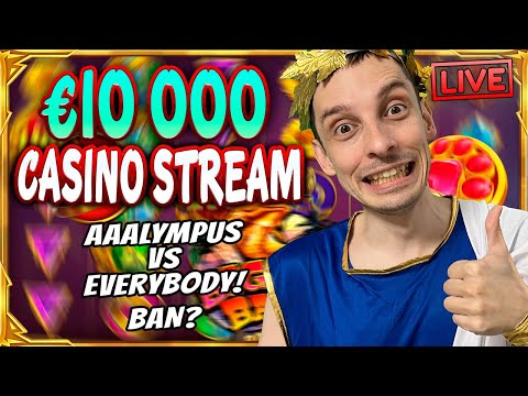 SLOTS LIVE 🔴 €10 000 VS BONUS BUYS! Casino Stream Big Wins with mrBigSpin