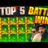 5 BIGGEST SLOT BATTLE WINS!!