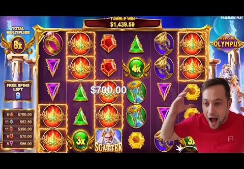 GATES OF OLYMPUS! 🔱 HIT CROWNS BIG WINS CASINO SLOT