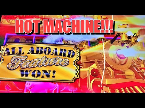 ALL ABOARD SLOT: HOT MACHINE, BIG WINS!