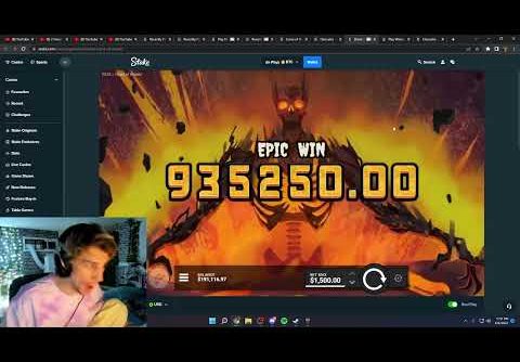 INSANE WIN ! xQc  –  INSANE 900k+ BASE GAME WIN ON HAND OF ANUBIS ! INSANE WIN !!! CASINO SESSION