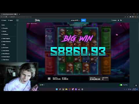 INSANE WIN !!! xQc  – 1.3MILION on Warrior Ways! BIG WIN ! CASINO SESSION