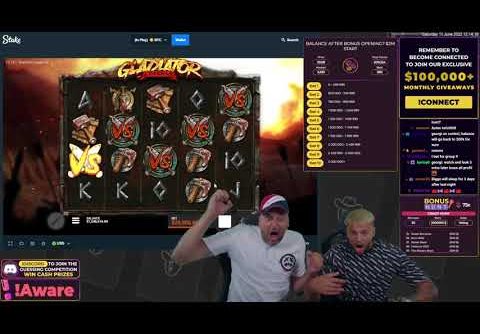 MAX WIN?INSANE WIN ! ClassyBeef HIT FULL SCREEN VS ON GLADIATOR LEGENDS !!!! BIG WIN ! MASSIVE WIN!!