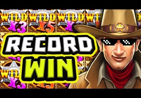 MY RECORD WIN 😱 WILD WEST GOLD MEGAWAYS‼️ *** MUST SEE ***