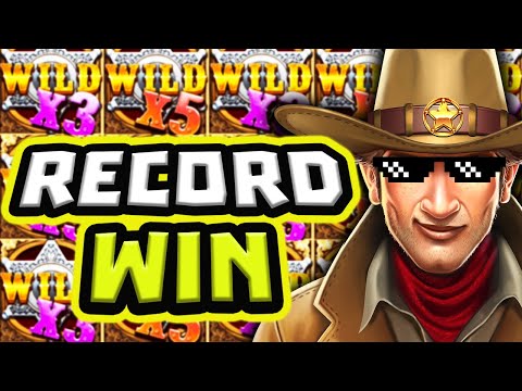 MY RECORD WIN 😱 WILD WEST GOLD MEGAWAYS‼️ *** MUST SEE ***