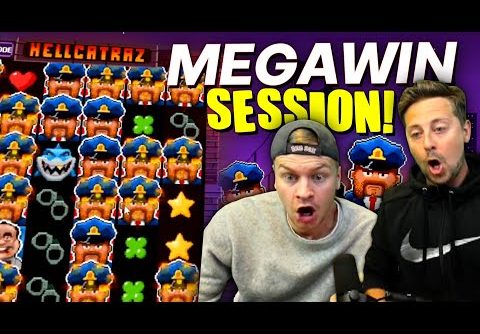 2 MEGA WINS on Hellcatraz in 1 Session!