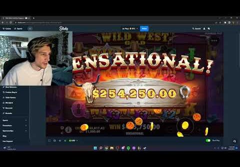 BIG WIN ! xQc  – HIT INSANE Win ON  Wild West Gold ! CASINO SESSION!!!