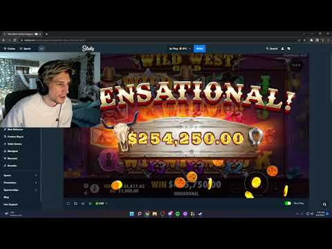 BIG WIN ! xQc  – HIT INSANE Win ON  Wild West Gold ! CASINO SESSION!!!