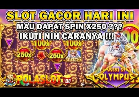 SLOT GACOR HARI INI !! POLA GACOR OLYMPUS HARI INI !! TRIK OLYMPUS MODAL RECEH