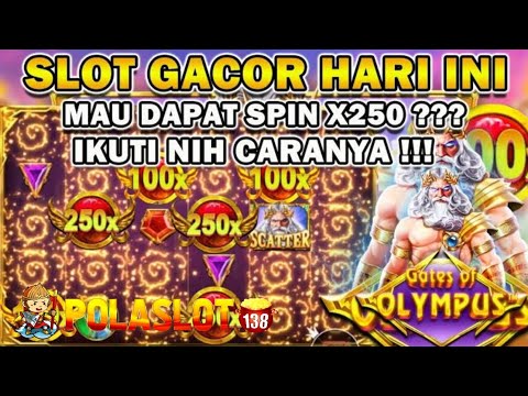 SLOT GACOR HARI INI !! POLA GACOR OLYMPUS HARI INI !! TRIK OLYMPUS MODAL RECEH