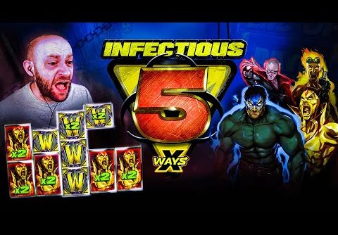 HUGE WIN on Infectious 5 XWays: NEW SLOT on first day of release!