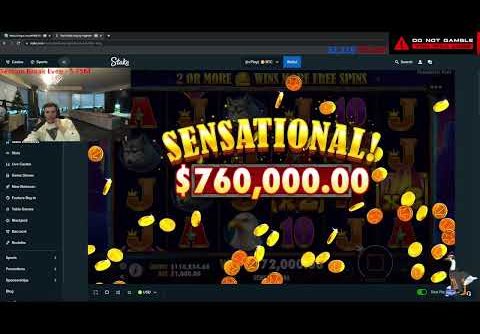 BIG WIN ! Trainwreckstv HIT 760k BASE GAME ON BUFFALO KING OG ! INSANE WIN ! TRAINWRECKSTV BIG WIN