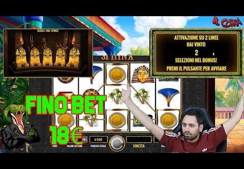 BIG WIN alla SPHINX 🔺🎰 fino a BET 18€ 💰 | SLOT ONLINE ITALIA