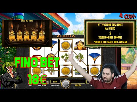 BIG WIN alla SPHINX 🔺🎰 fino a BET 18€ 💰 | SLOT ONLINE ITALIA