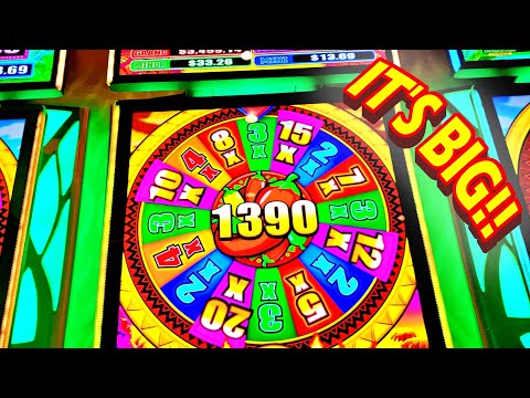 HOLY GUACAMOLE!!!! * THAT’S A BIG WIN!!! – Epic Las Vegas Casino Slot Machine Huge Bonus Win