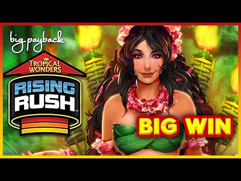 Rising Rush Tropical Wonders Slot – BIG WIN BONUS!