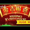 AWESOME SESSION! Rising Fortunes Slot – HUGE WIN, ALL FEATURES!