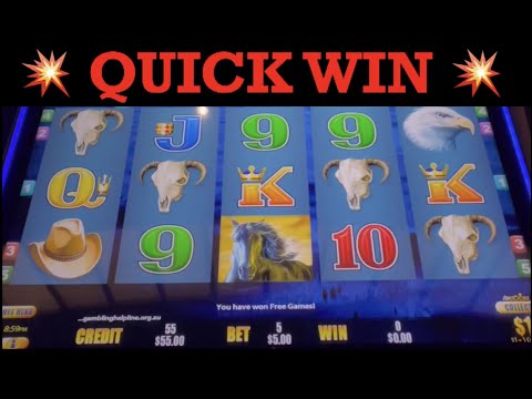 🔥 QUICK WIN on WILD STALLION SLOT MACHINE 🎰 POKIE WINS