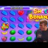 CRAZY SWEET BONANZA SLOT BONUS WIN!