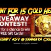 GIVEAWAY CONTEST! Hunt for 15 Gold Heads Ep#59 Wonder 4 Wonder Wheel – 40+ Free Games Bonus!
