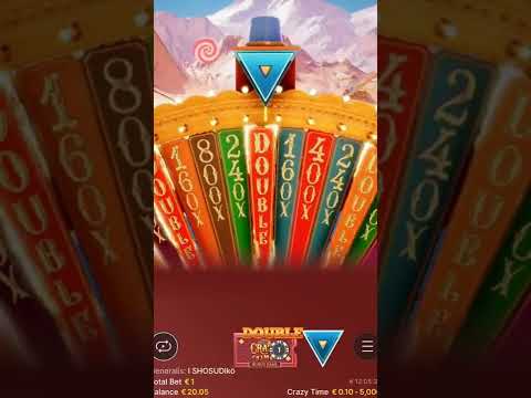 Crazy time big win  16000x big win roulette