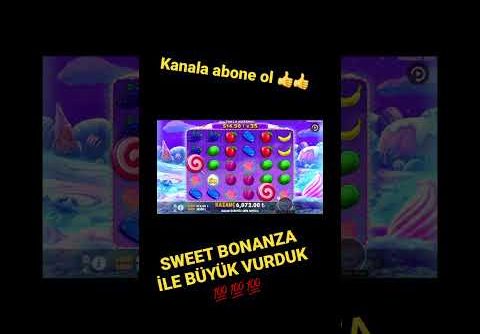 Sweet Bonanza İle Büyük Kazanç Sağladım Big Win #slot #slotoyunları #sweetbonanza #sweetbonanzarekor