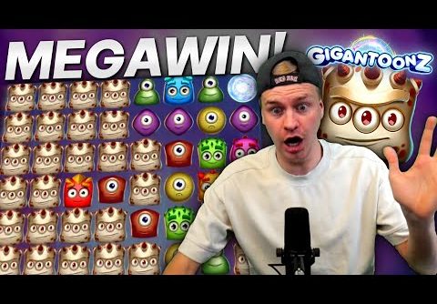 MEGA BIG WIN ON GIGANTOONZ WITH PHILIP! (Reactoonz 3)