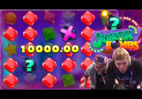 MY LARGEST JOKER BOMBS SLOT BONUS WIN EVER!