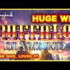 OVER 300X HUGE WIN! Buffalo Diamond Slot – LOVED IT!!