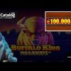 Epic win. Buffalo King Megaways slot from Pragmatic Play