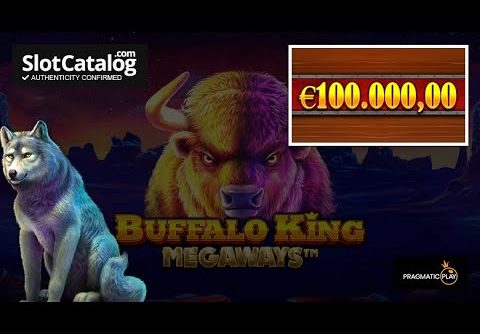 Epic win. Buffalo King Megaways slot from Pragmatic Play