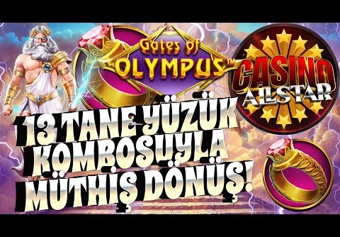 Gates of Olympus | EFSANE YÜZÜKLERLE MÜTHİŞ DÖNÜŞ| BIG WIN #gatesofolympusrekor #maxwin #slot