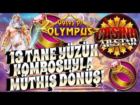 Gates of Olympus | EFSANE YÜZÜKLERLE MÜTHİŞ DÖNÜŞ| BIG WIN #gatesofolympusrekor #maxwin #slot