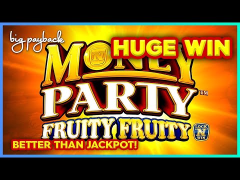 BETTER THAN JACKPOT! Money Party Link Fruity Fruity Slot – HUGE WIN!