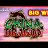 1ST SPIN BONUS! China Dragon Slot – BIG WIN RETRIGGER!
