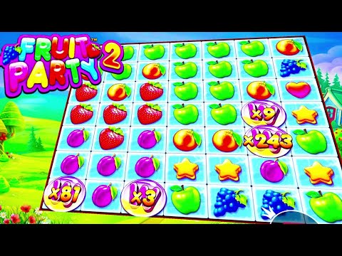 5000X Max Win on Fruit Party 2 Slot – [Top Replays]