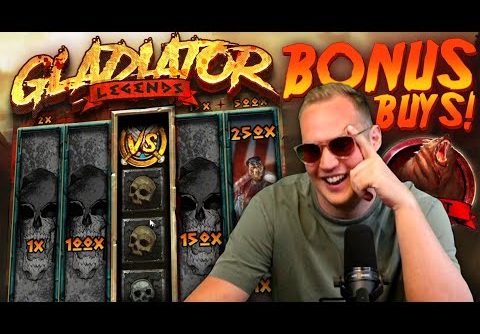 HOT STREAK on Gladiator Legends Slot! (Big Wins)