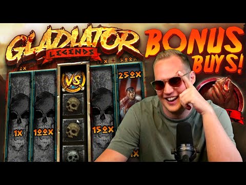 HOT STREAK on Gladiator Legends Slot! (Big Wins)
