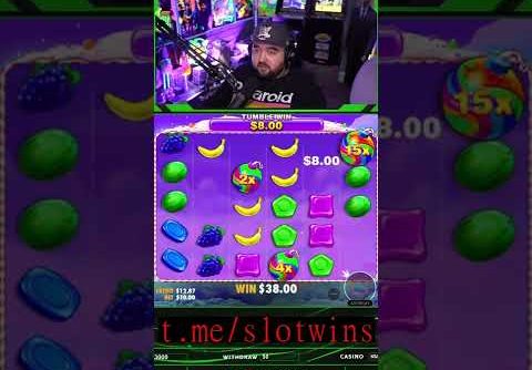 World record win on wanted dead or a wild #slots #shorts #bigwin