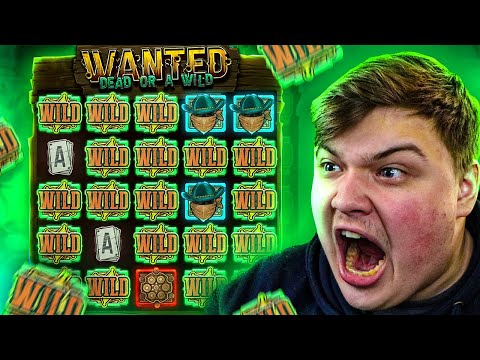 INSANE 10000X WIN On WANTED DEAD OR A WILD! (HUGE WIN)