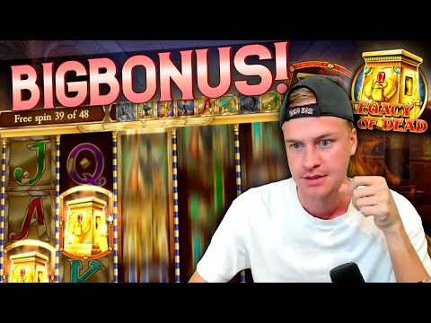 BIG BONUS! Legacy Of Dead Slot PAYS OUT!