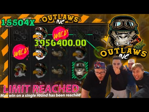 $4,000,000 MAX WIN ON NEW OUTLAWS INC SLOT! (WORLD RECORD)