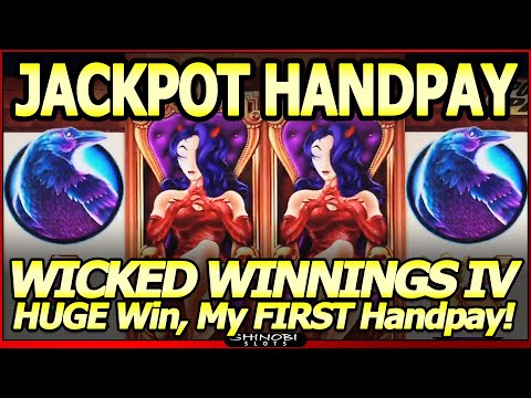 JACKPOT HANDPAY!  HUGE Win in Wicked Winnings IV Slot Machine, Jackpot Hunt Episode #2