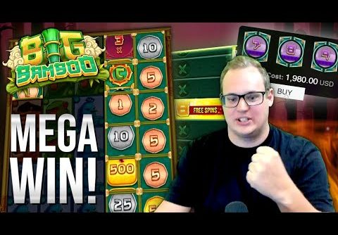 MEGA WIN on Big Bamboo Slot with Jack!