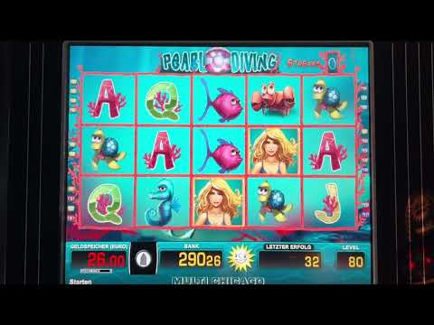 🔝👍Zocken Merkur Multi Megawin am Pearl Diving. gibt Silber Jackpot und Freegames Spielhalle Slot😎👈