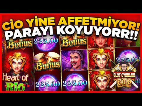 SLOT OYUNLARI ❤ HEART OF RIO BIG WIN ❤ 15.000TL BÜYÜK ÖDÜL ✅ #slot #slotoyunları #casino