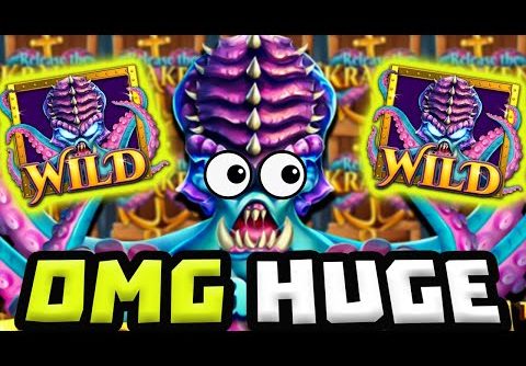 RELEASE THE KRAKEN 🐙 SLOT PAYING BIG WINS 🔥 SO MANY WILDS OMG‼️